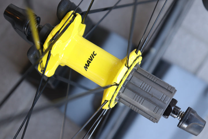 マヴィック MAVIC キシリウム エリート KSYRIUM ELITE UST シマノフリー 11S/12S アルミ チューブレスレディ ホイールセット 【横浜店】