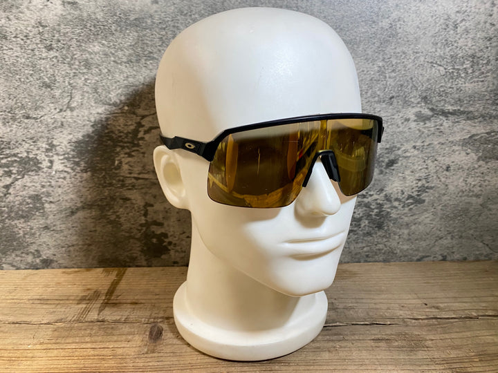 KG538 オークリー OAKLEY SUTRO Lite サングラス アイウェア 黒 PRIZM ROAD レンズ傷