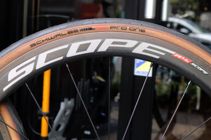 スコープ SCOPE R4C TLR カーボン チューブレスレディ ホイールセット シマノ11/12s ワイドリム19C 【東京南麻布店】