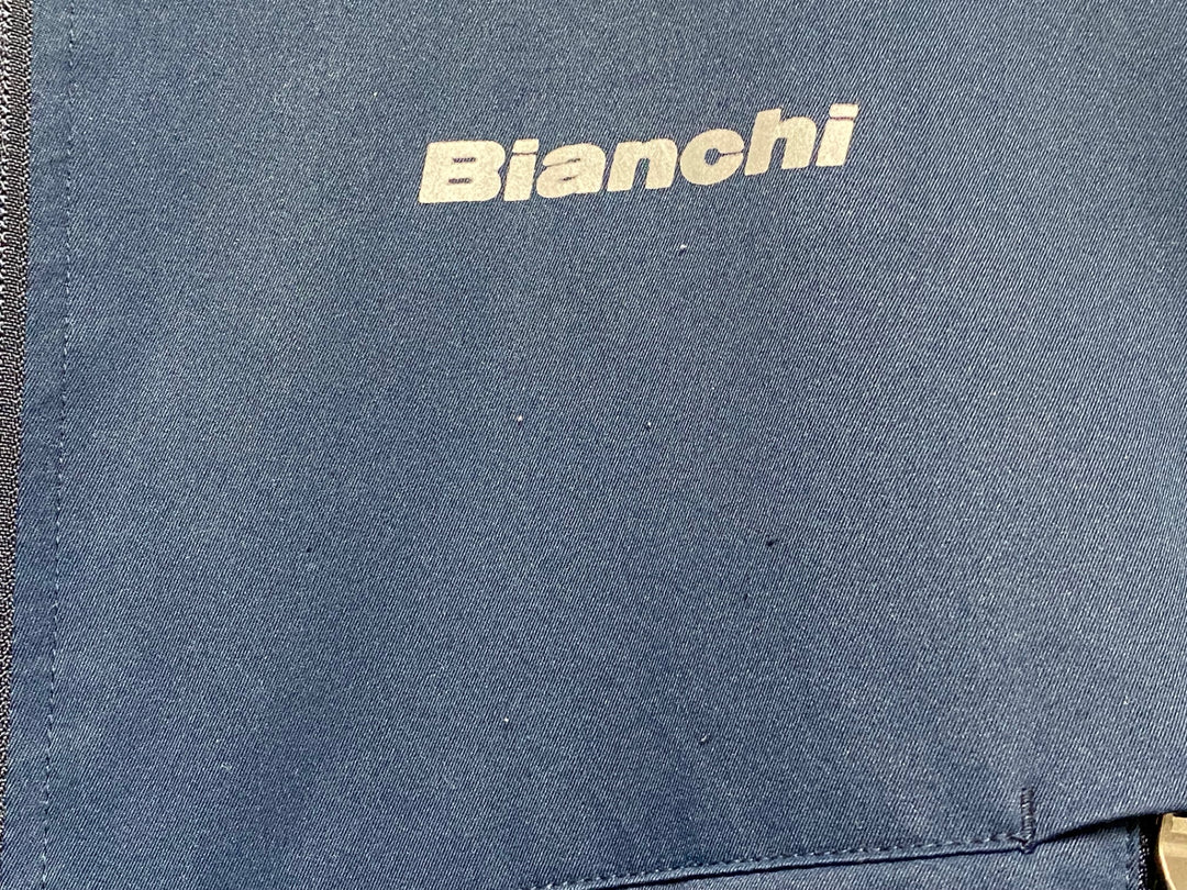 KG330 ビアンキ Bianchi 長袖 サイクルジャケット 紺 L