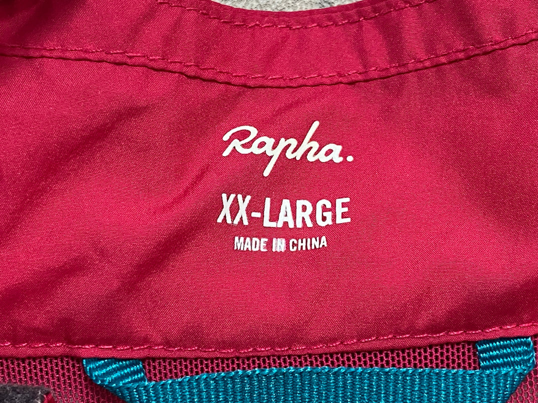KC657 ラファ Rapha BREVET GILET WITH POCKETS ジレ サイクルベスト 濃ピンク XXL