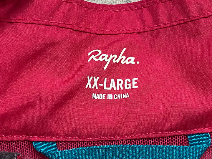 KC657 ラファ Rapha BREVET GILET WITH POCKETS ジレ サイクルベスト 濃ピンク XXL