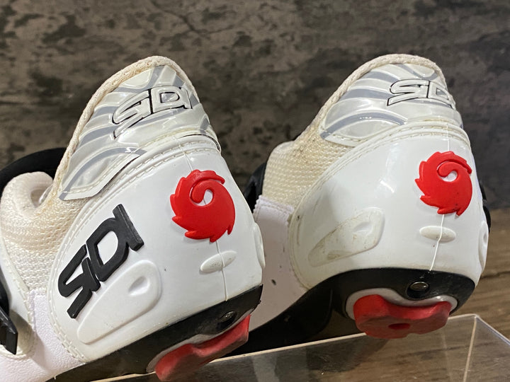 KL635 シディ SIDI GENIUS 5 FIT ビンディングシューズ 白 3穴 EU41