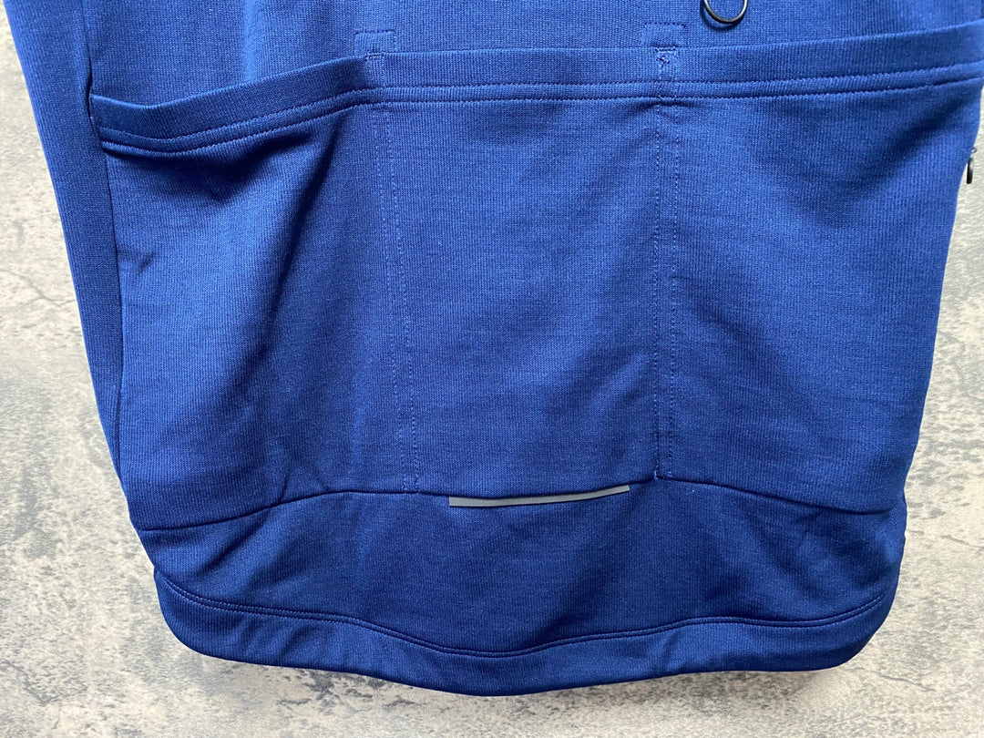KC380 ラファ Rapha BREVET JERSEY Ⅱ 半袖 サイクルジャージ 茶 紺 M