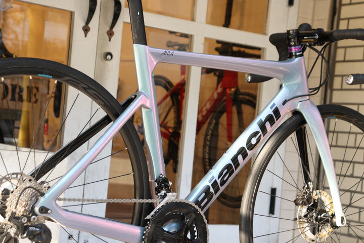 ビアンキ Bianchi アリア ARIA DISC 2023モデル 53サイズ シマノ 105 R7020 MIX 11S カーボン ロードバイク 【横浜店】