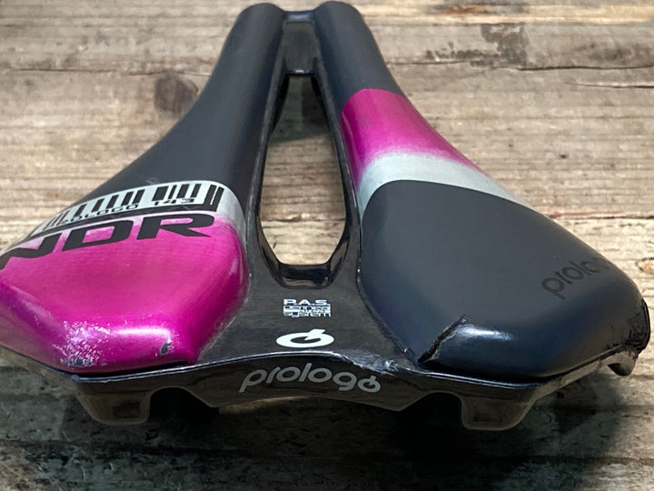 JN567 プロロゴ prologo DIMENSION NDR 143 サドル 黒 紫 143mm TiroXレール