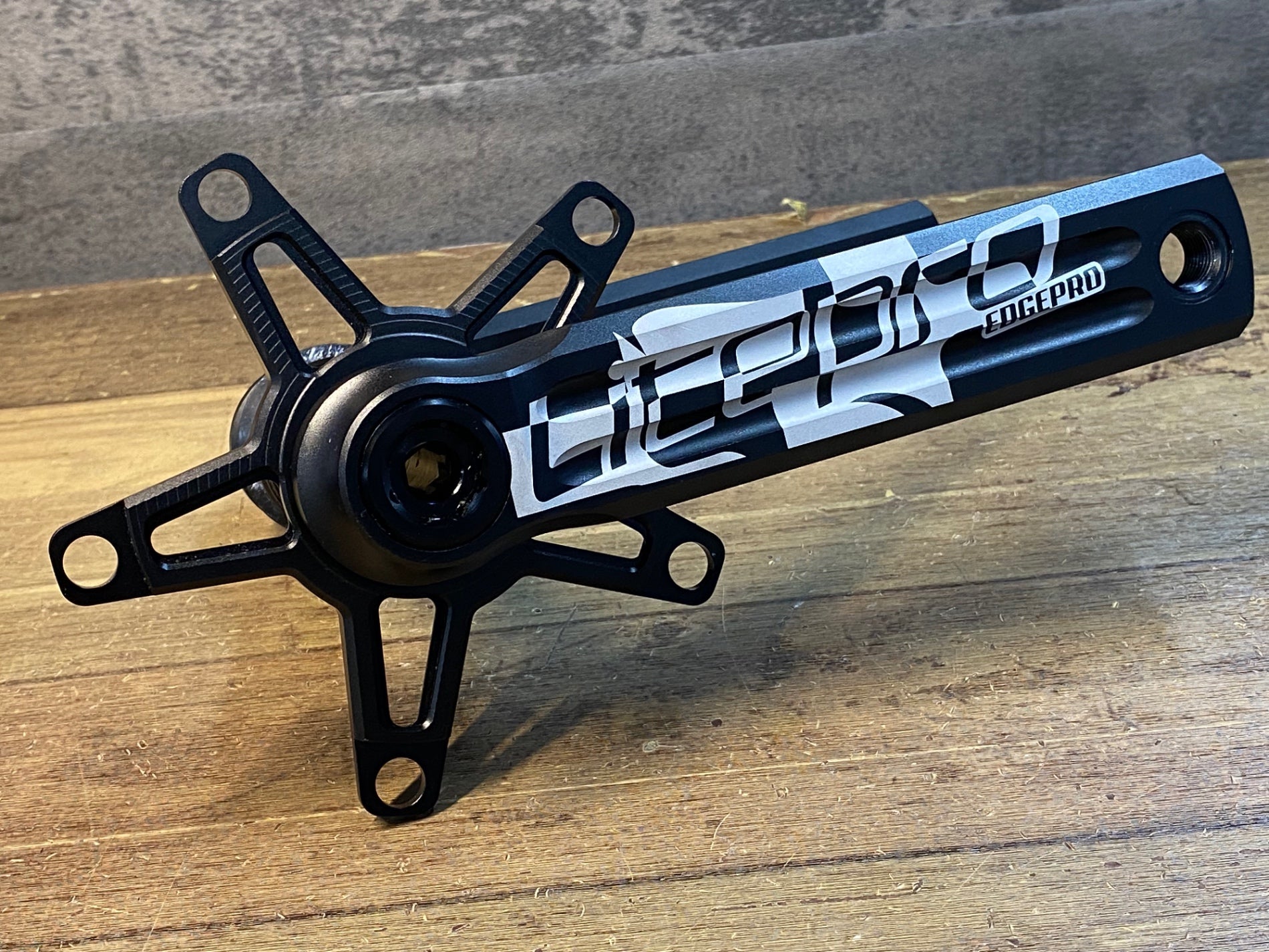 JJ082 ライトプロ Litepro EDGEPRO クランクアーム 170mm Φ24 5H 黒