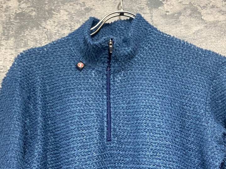 JZ098 カステリ CASTELLI COLD DAYS 2ND LAYER 長袖 ミドルレイヤー 青 XS