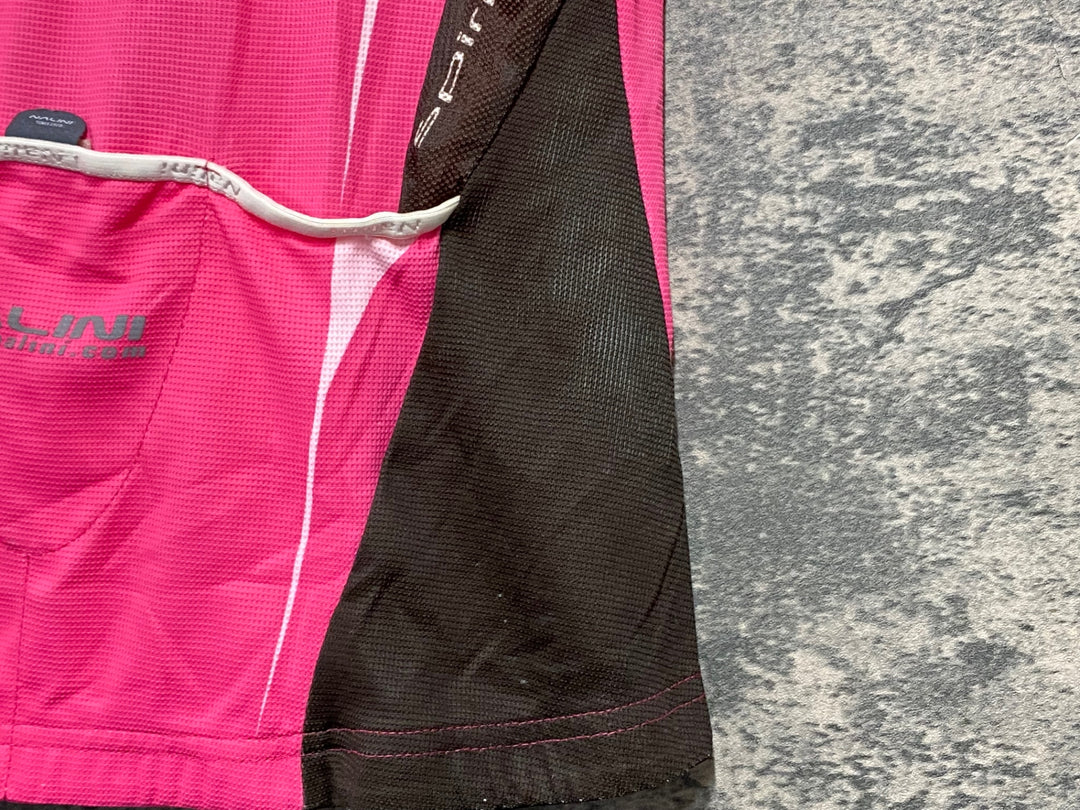 KA218 ナリーニ Nalini 半袖 サイクルジャージ ピンク レディース S