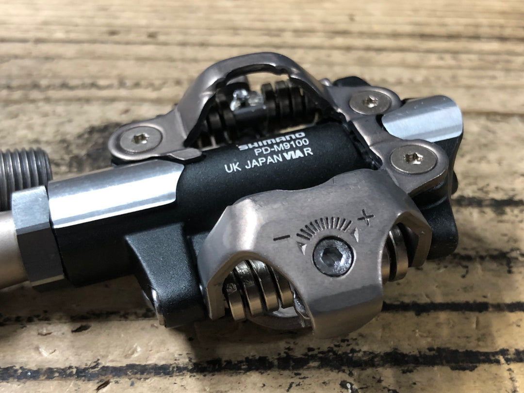 KF652 シマノ SHIMANO XTR PD-M9100 ビンディングペダル SPD