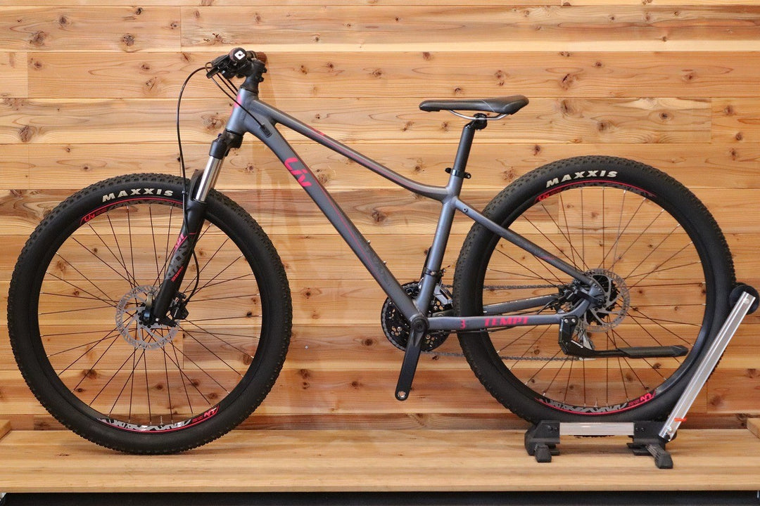 状態良好！ ジャイアント GIANT リヴ LIV テンプト TEMPT 3 2019 390サイズ シマノ アセラ MIX 8S アルミ MTB マウンテンバイク 【広島店】