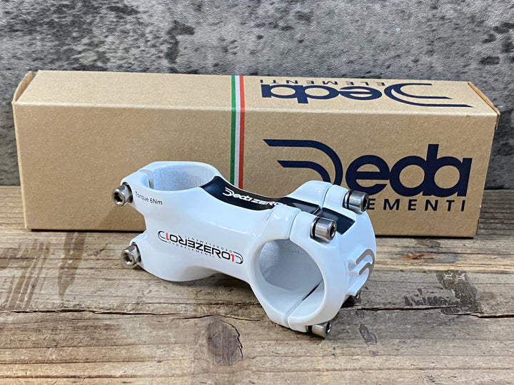 JQ721 デダ deda ZERO1 アルミステム 60mm Φ31.7 OS 白