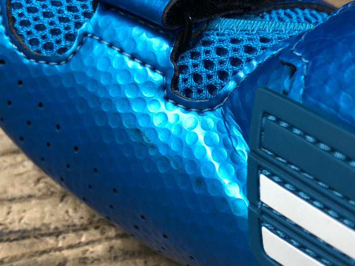 KE181 シマノ SHIMANO TR9 SH-TR900 ビンディングシューズ 青 EU42.5 3穴