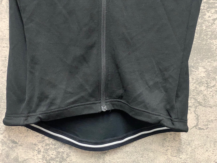 JM127 ラファ Rapha BREVET JERSEY 半袖 サイクルジャージ 黒 M ※ジッパー破損