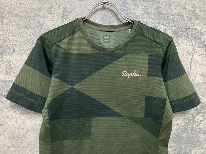 JY825 ラファ Rapha WOMEN'S TECHNICAL T-SHIRT 半袖 シャツ オリーブ XXS