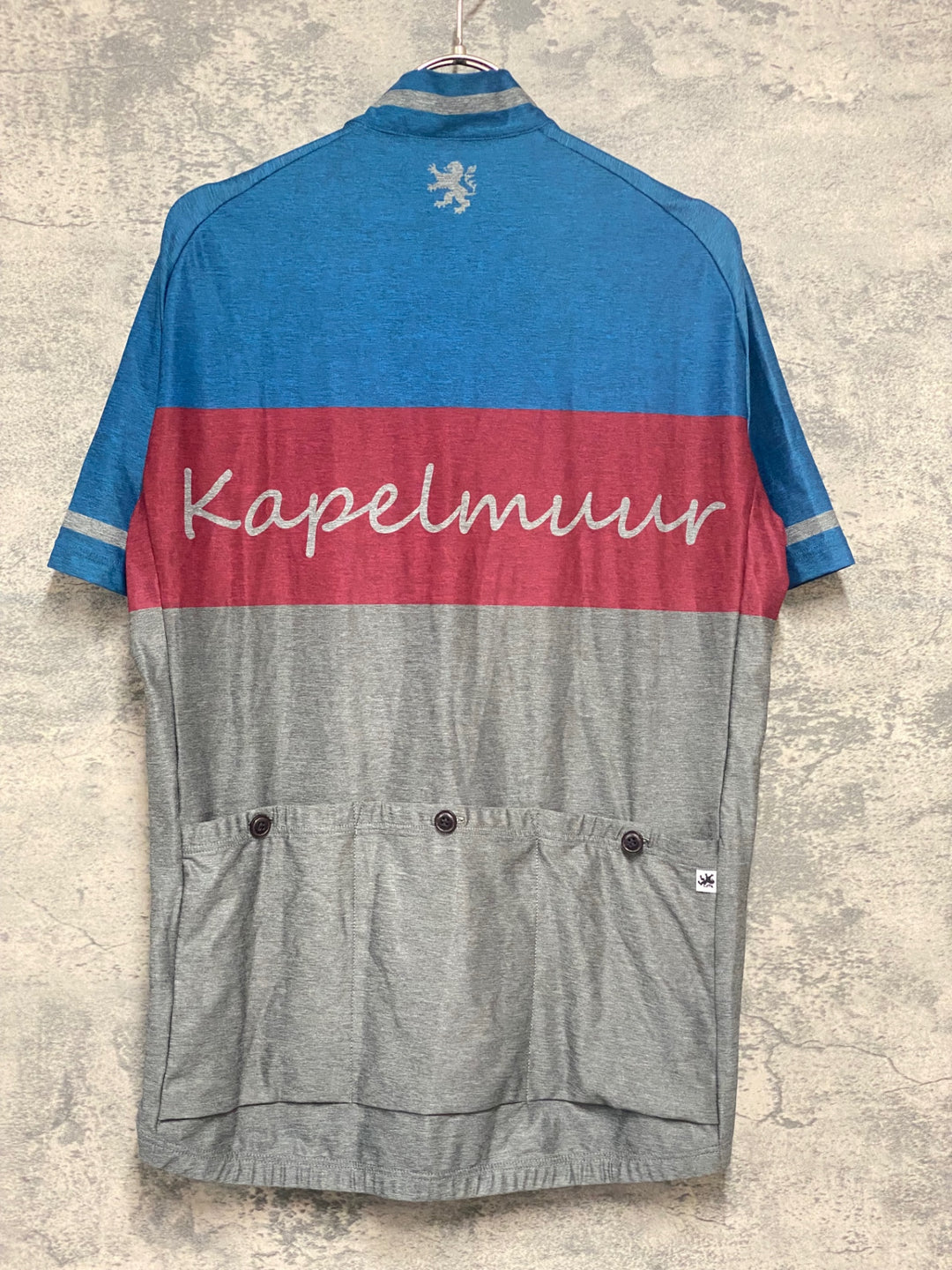 KB771 カペルミュール KAPELMUUR 半袖 サイクルジャージ ブルーグレー L