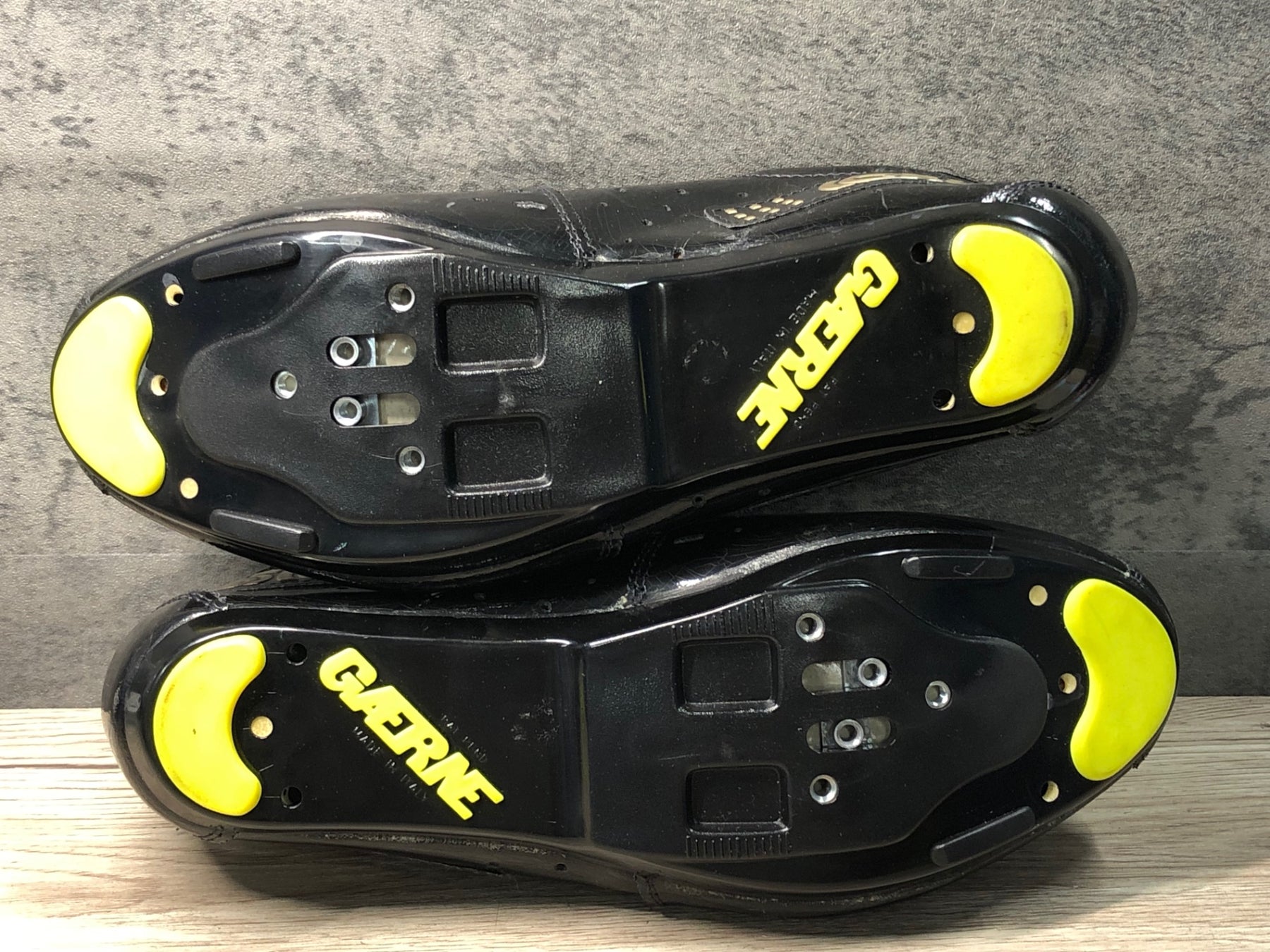 JI666 ガエルネ GAERNE ビンディングシューズ ヴィンテージ 黒 3穴 2穴
