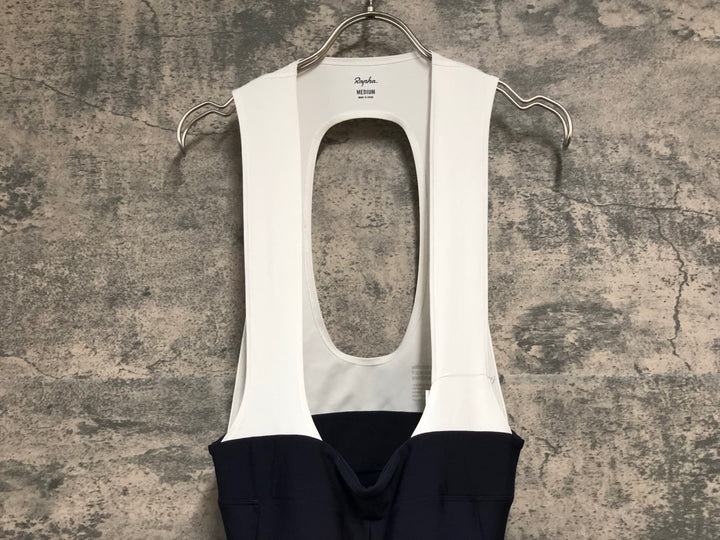 KK255 ラファ Rapha ビブタイツ 濃紺 M 裏起毛 ※タグカット