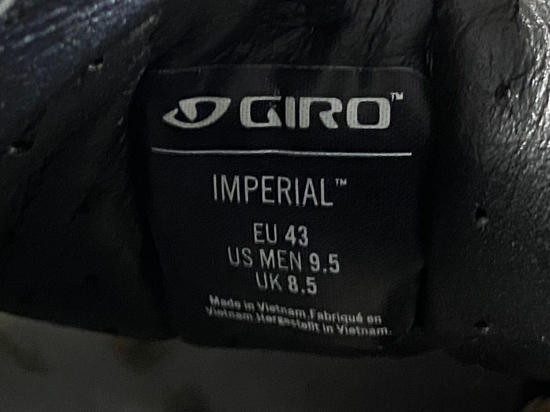 KG542 ジロ GIRO IMPERIAL ビンディングシューズ 黒 EU43 SPD-SL インソール欠品