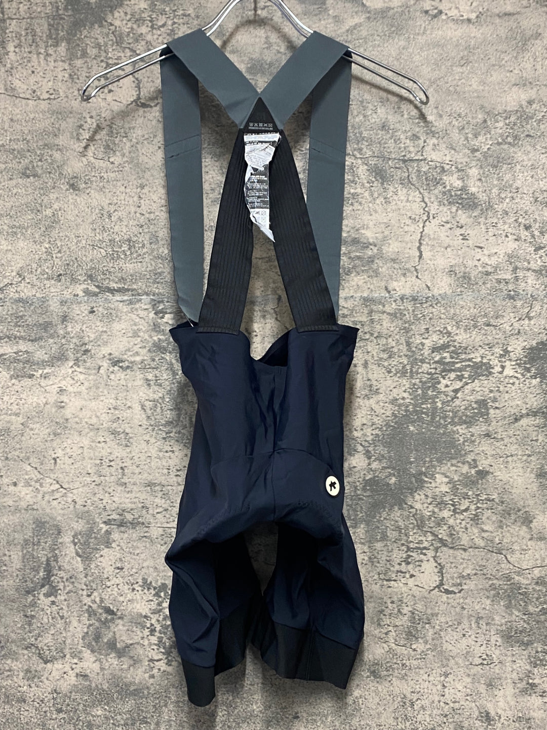 JW764 アソス assos MILLE GT Bib Shorts C2ビブショーツ 黒 M 補修跡