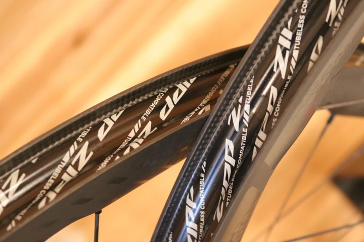 新型 ジップ ZIPP 353 NSW TUBELESS DISC シマノ 11S/12S 25mm フックレス カーボン チューブレス ロードバイク ホイールセット 【広島店】
