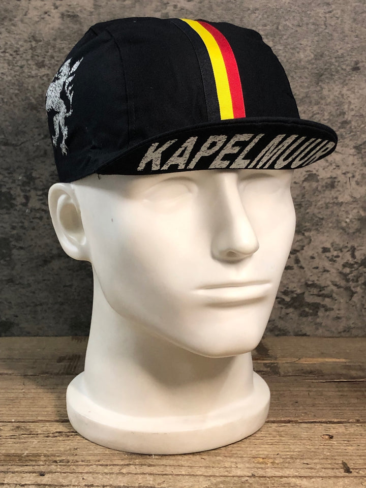 JT345 カペルミュール KAPELMUUR サイクルキャップ 黒 サイズフリー
