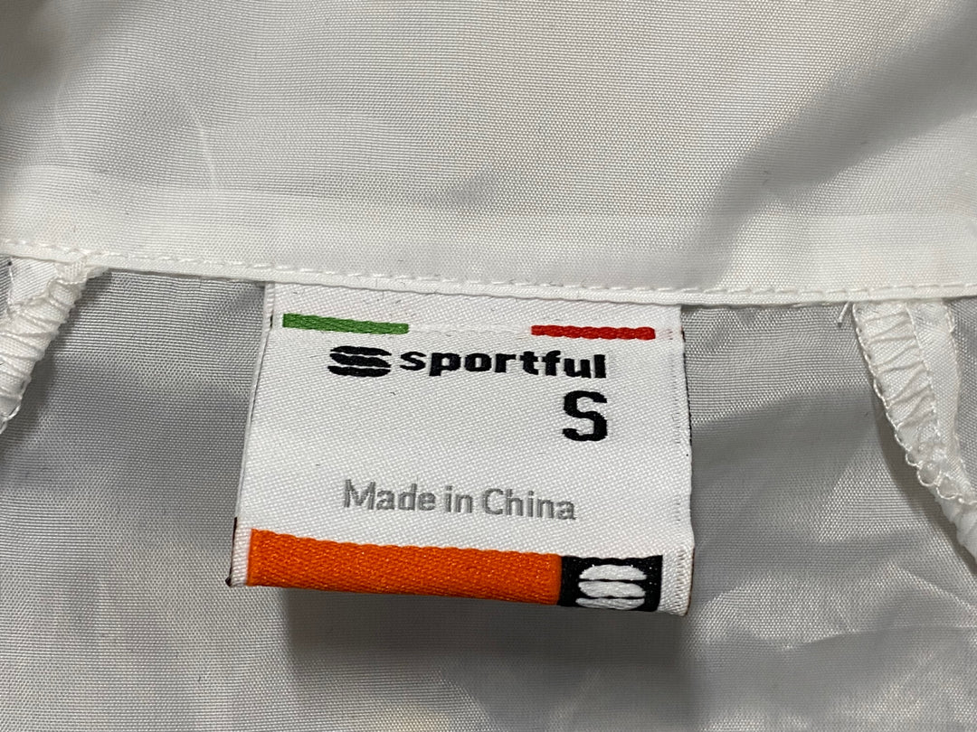 KG908 スポーツフル sportful 長袖 ウインドブレイカー 白 S