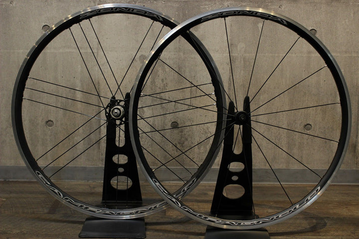 カンパニョーロ CAMPAGNOLO ゾンダ ZONDA アルミ クリンチャー ホイールセット シマノ 11S/12S 【名古屋店】