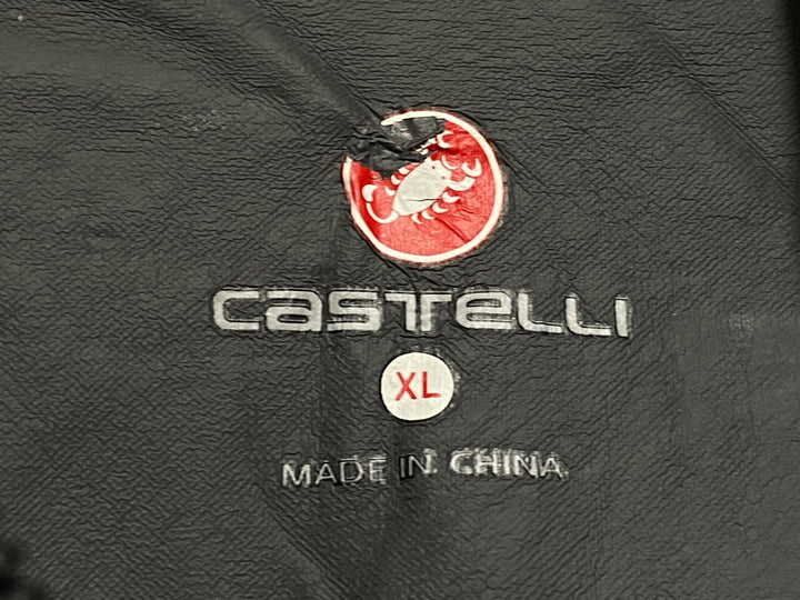 KB212 カステリ CASTELLI 長袖 ジャケット グレー XL ※ロゴ劣化