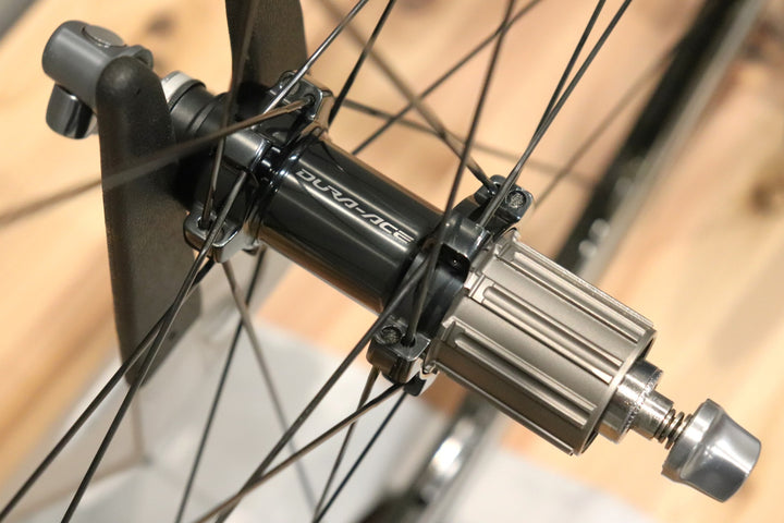 シマノ SHIMANO デュラエース DURA-ACE WH-9000-C24-CL アルミ カーボン クリンチャー ホイールセット シマノ11S/12S 【仙台店】