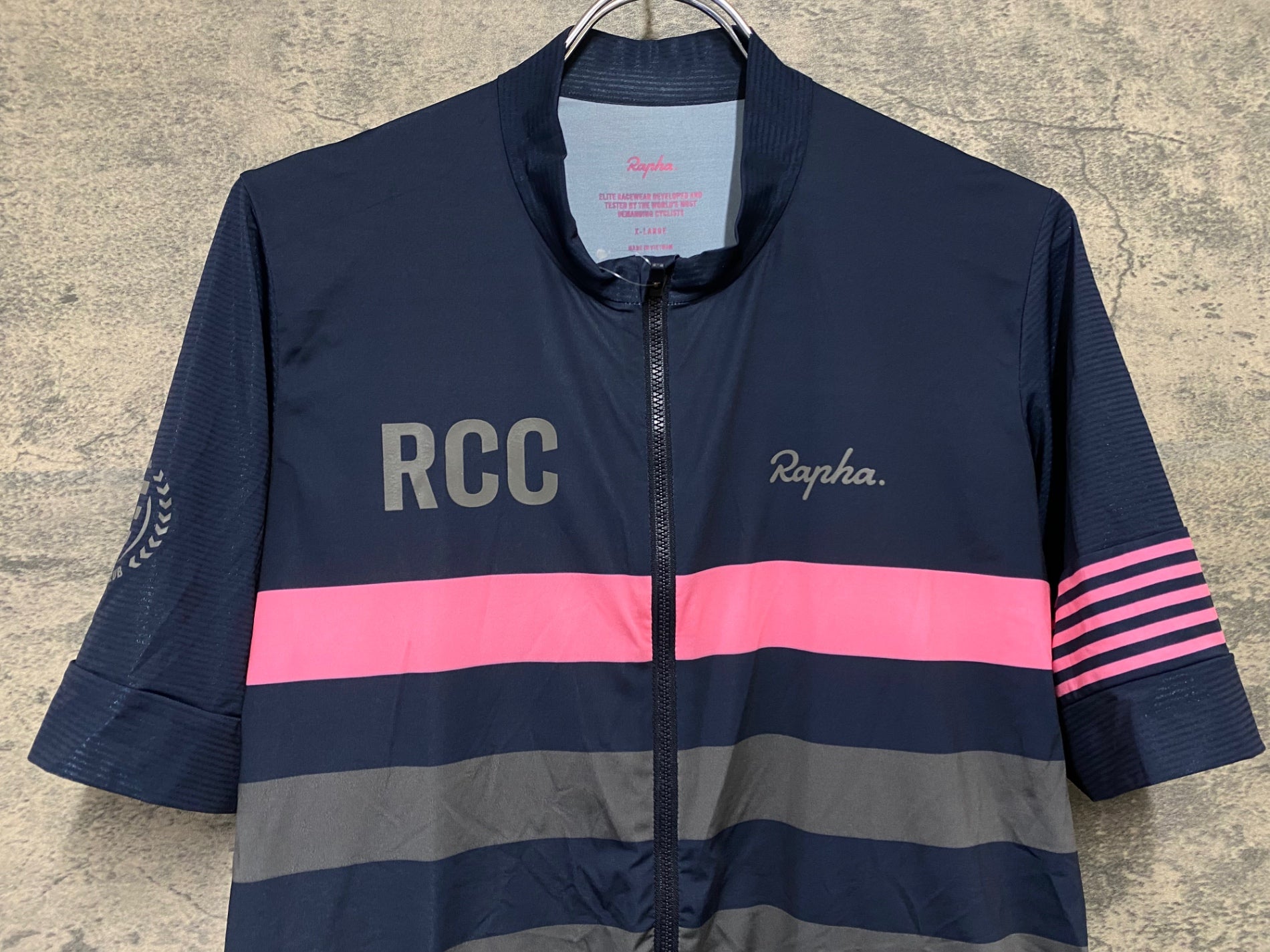 KD248 ラファ Rapha RCC PRO TEAM JERSEY 半袖 サイクルジャージ 濃紺 KD248 ラファ Rapha RCC PRO TEAM JERSEY 半袖 サイクルジャージ 濃紺