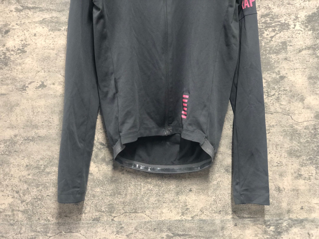 KK620 ラファ Rapha PRO TEAM TRAINING JERSEY 長袖 サイクルジャージ グレー S