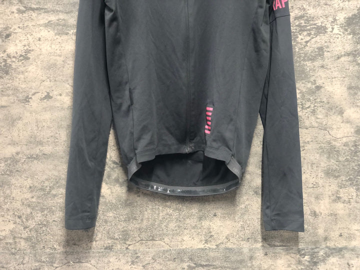 KK620 ラファ Rapha PRO TEAM TRAINING JERSEY 長袖 サイクルジャージ グレー S