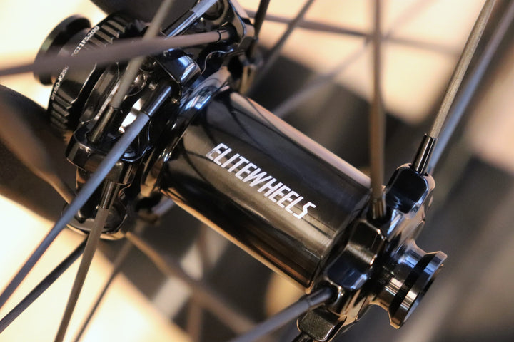 エリートホイールズ ELITEWHEELS ドライブ DRIVE 50D II カーボン チューブレス ホイールセット シマノ11S/12S 【さいたま浦和店】