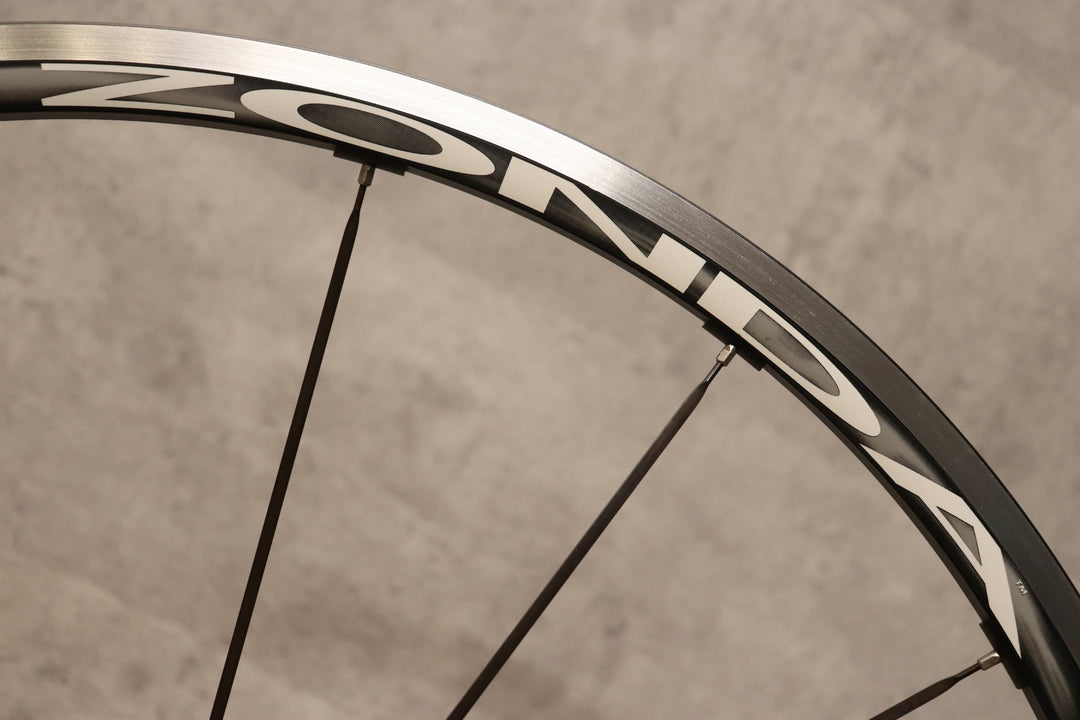 カンパニョーロ CAMPAGNOLO ゾンダ ZONDA アルミ クリンチャー ホイールセット シマノ11/12S ナローリム 15C 【さいたま浦和店】