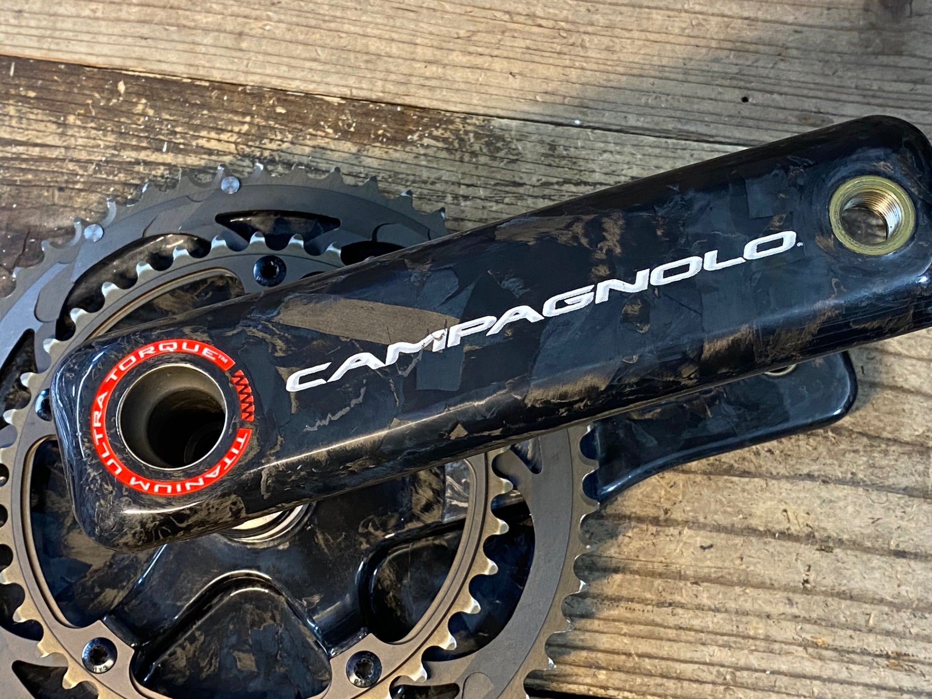 JT983 カンパニョーロ Campagnolo BORA ULTRA TT FC13-BO293C クランク