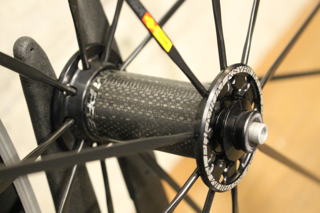 マヴィック MAVIC キシリウム KSYRIUM SL SUPER LIGHT PREMIUM アルミ クリンチャー シマノ 11S/12S ナローリム 15C ホイールセット 【福岡店】