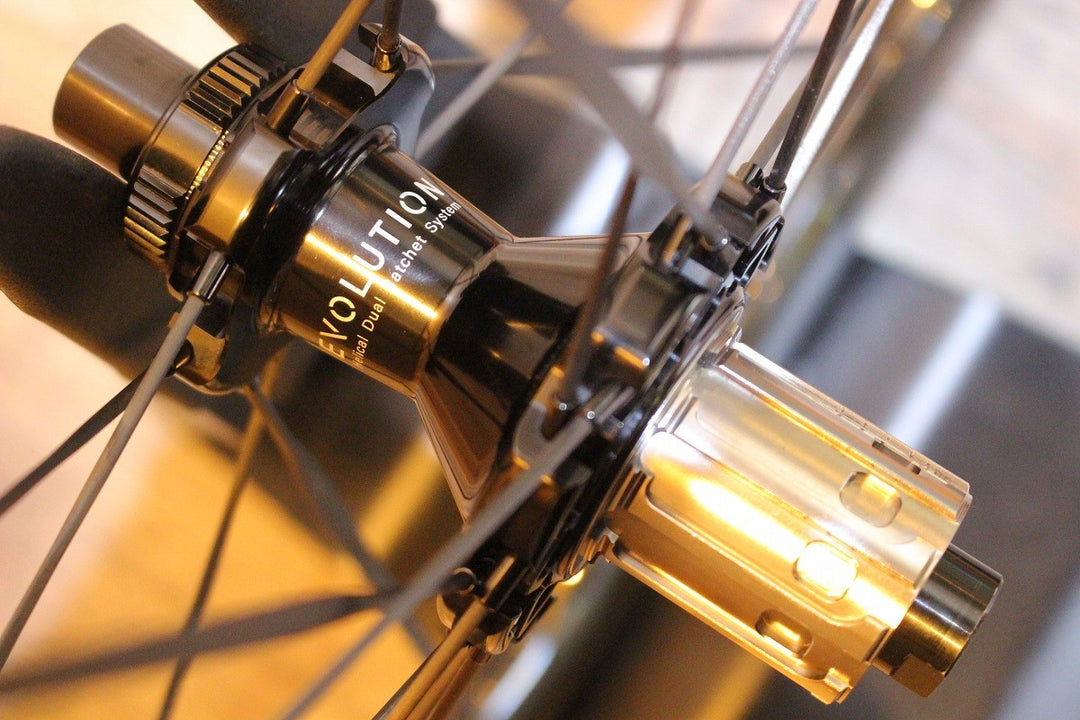エリートホイール ELITEWHEELS ドライブ ヘリックス DRIVE HELIX 57D CS カーボン チューブレスレディ ホイールセット シマノ11S/12S 【名古屋店】