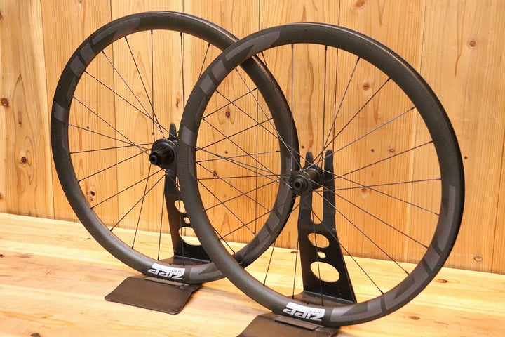 ジップ ZIPP 303 FIRECREST TUBELESS DISC カーボン チューブレスレディ ホイールセット シマノ 11S/12S フックレス 【芦屋店】