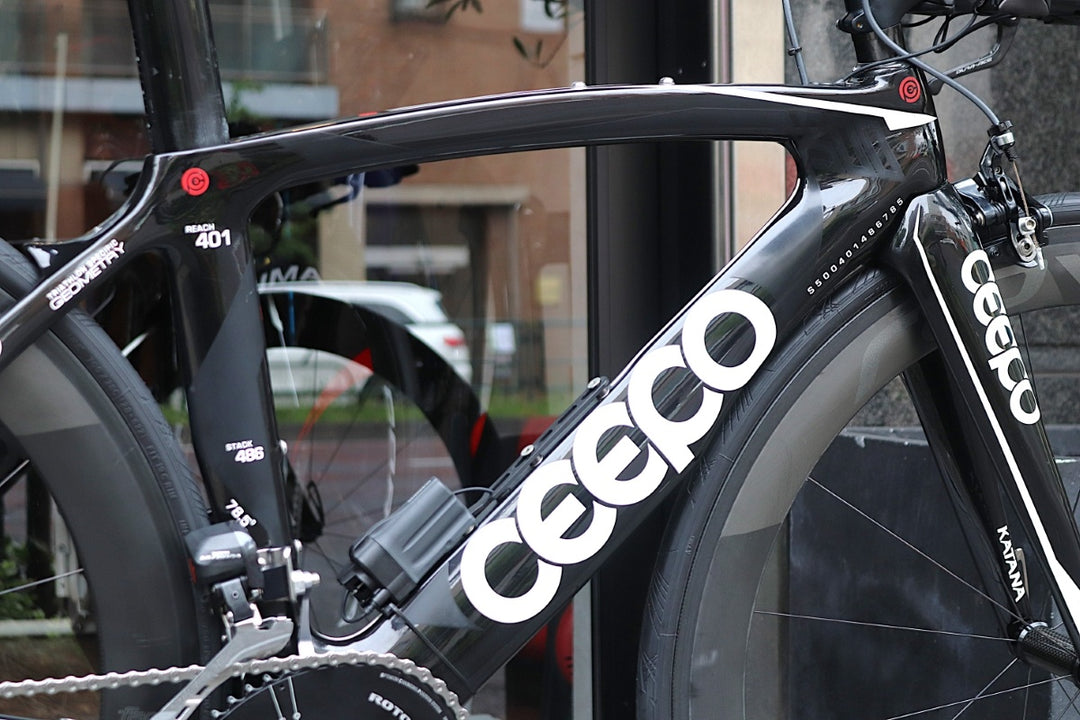 シーポ CEEPO カタナ KATANA 2015 Sサイズ シマノ アルテグラ 6870 Di2 MIX 11S カーボン トライアスロンバイク 【東京南麻布店】