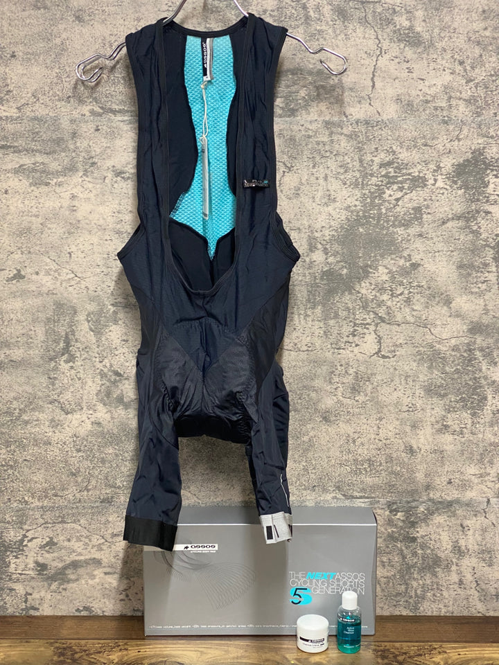 JQ195 アソス assos T FI13 S5 ビブショーツ 黒 L