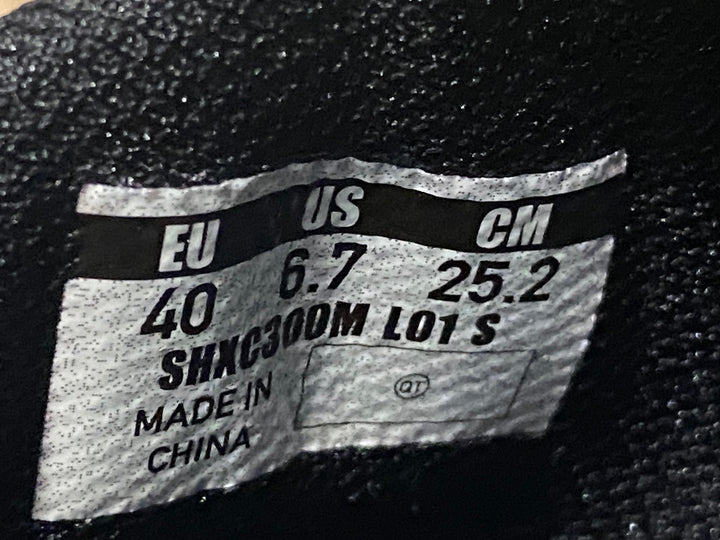KC956 SHIMANO XC3 SH-XC300M L01 S ビンディングシューズ 2穴 BOA 黒 EU40