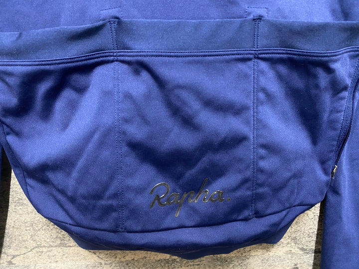 JZ459 ラファ RAPHA CORE LONG SLEEVE JERSEY 長袖 サイクルジャージ 青 S