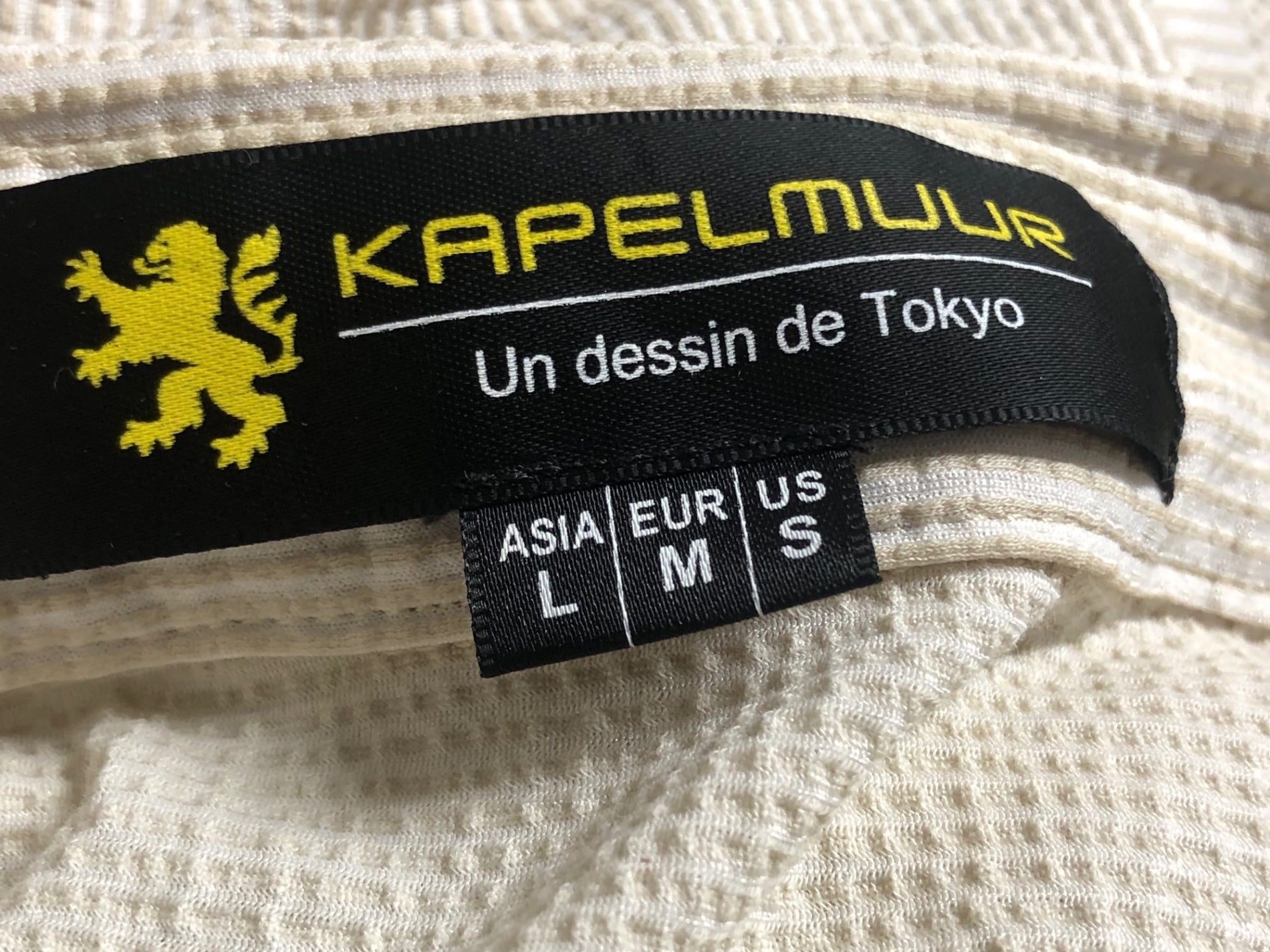KI956 カペルミュール kapelmuur 長袖 サイクルシャツ 白 L – BICI