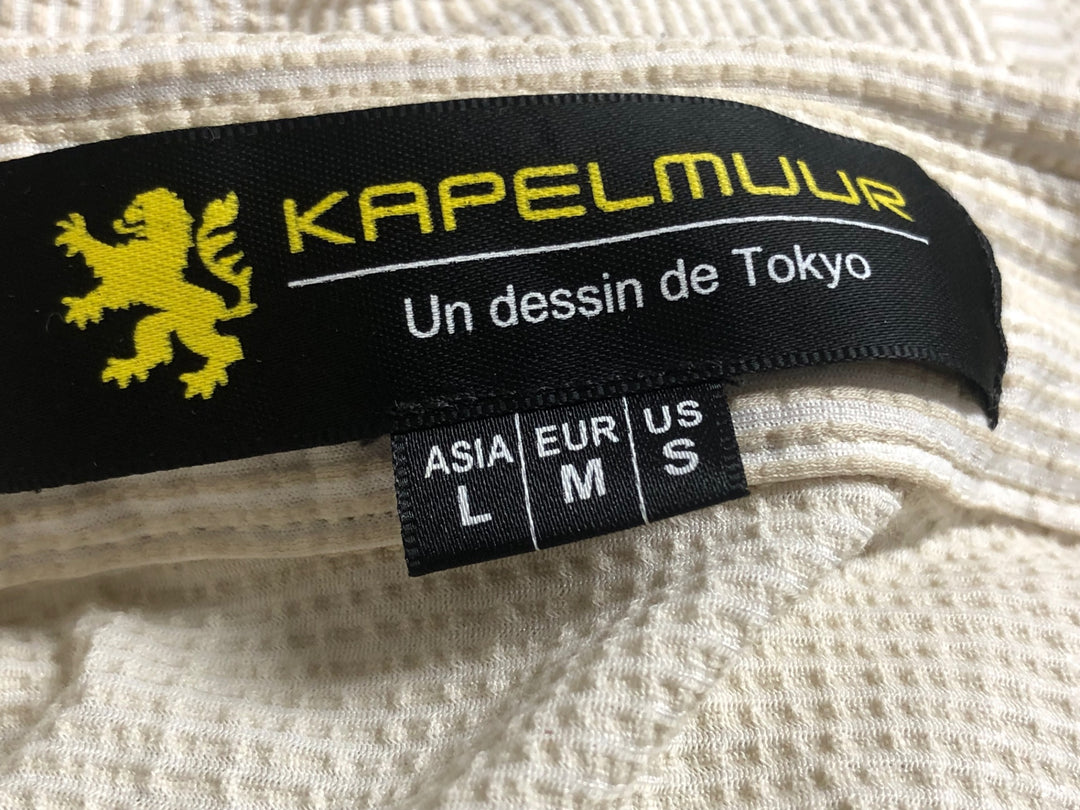 KI956 カペルミュール kapelmuur 長袖 サイクルシャツ 白 L