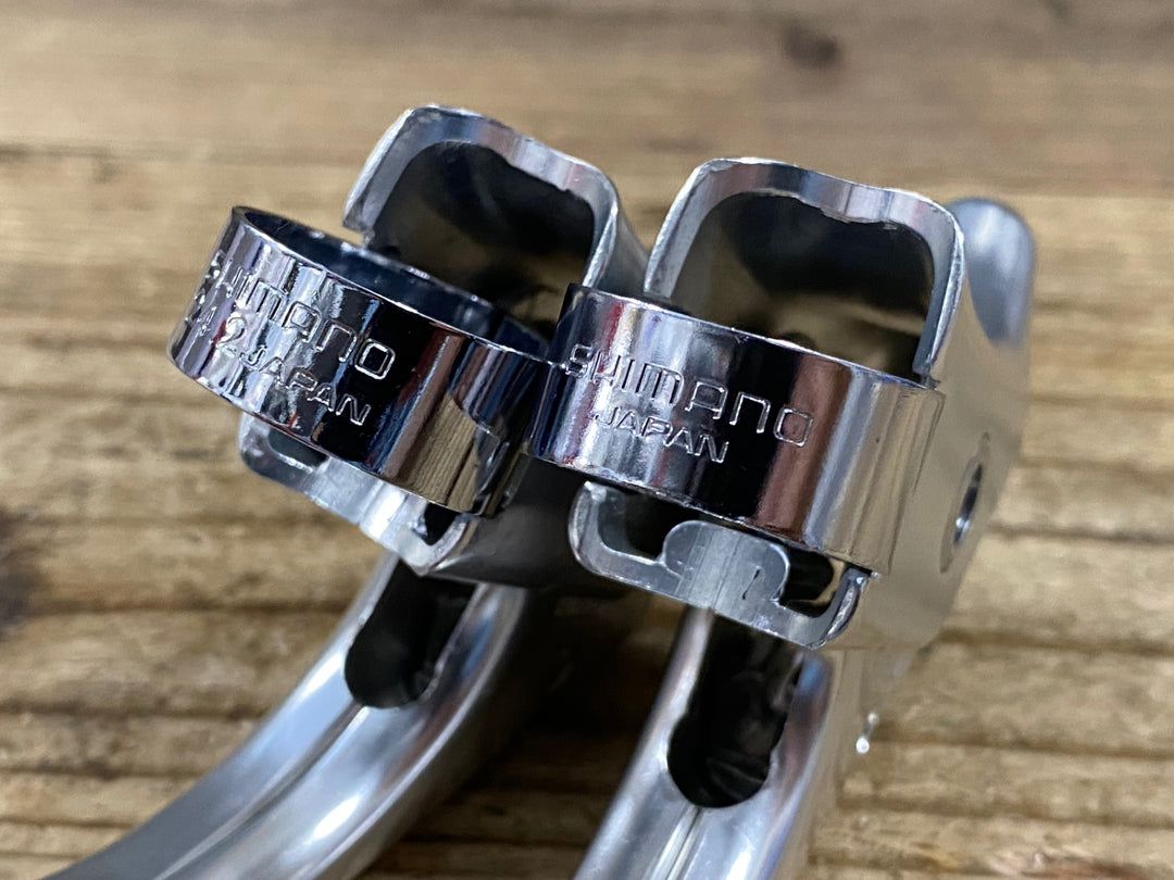 KO750 シマノ SHIMANO デュラエース DURA-ACE EX ブレーキレバー 前後セット（ワイヤー上出し）※ブラケットカバー欠品