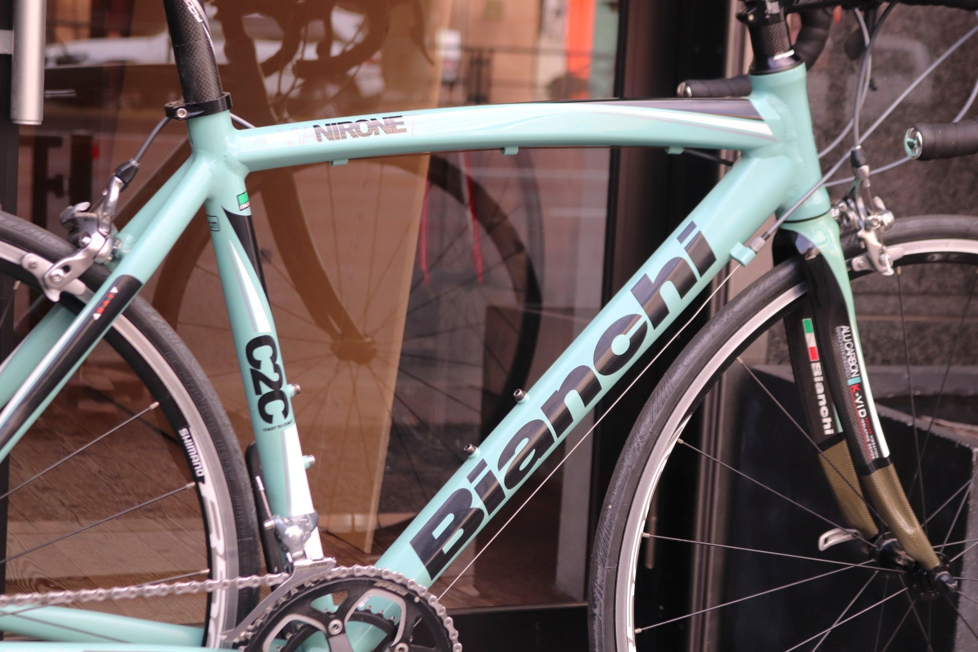 BIANCHI 「ビアンキ」 VIA NIRONE7 Alu Cabon 2009年モデル ロード
