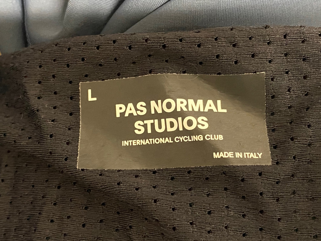 KA536 パスノーマルスタジオ PAS NORMAL STUDIOS MECHANISM DEEP WINTER LONG BIB ビブタイツ ネイビー L 裏起毛