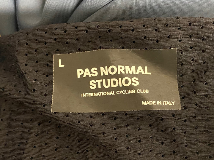 KA536 パスノーマルスタジオ PAS NORMAL STUDIOS MECHANISM DEEP WINTER LONG BIB ビブタイツ ネイビー L 裏起毛