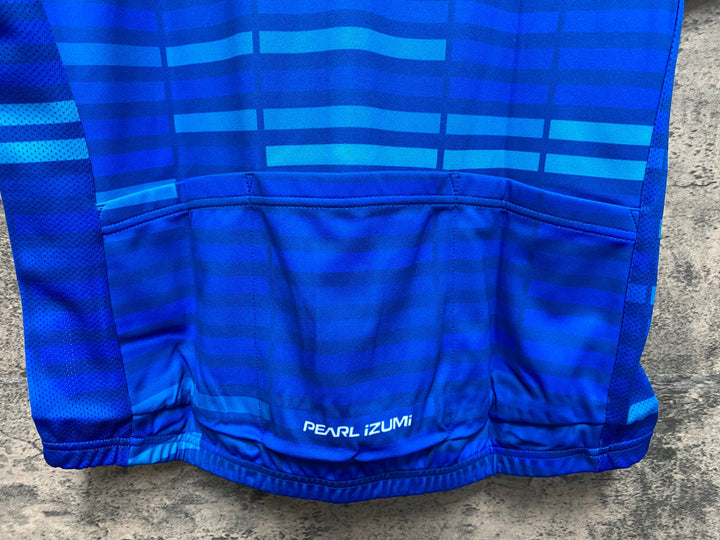 JP009 パールイズミ PEARL iZUMi 半袖 サイクルジャージ 青 BL